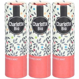 Charlotte BIO Rouge à lèvres Mat - Rouge Rosé
