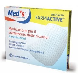 Farmac-zabban Farmactive Parche Cicatrices 7,5x10cm 4uds