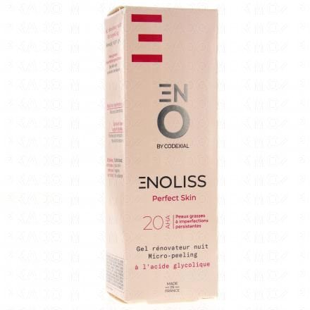 Enoliss Gel rénovateur nuit micro peeling 20 AHA 30ml