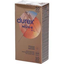 Durex® Nude XL Préservatifs Sensation Peau contre Peau