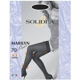 Marilyn 70den Sheer Bas Noir Taille 2M 1 Paire