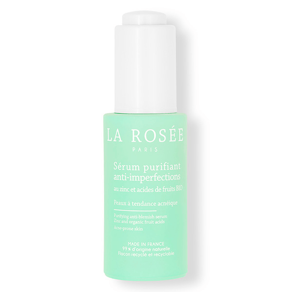 sérum purifiant anti-imperfections au zinc et aux acides de fruits BIO - 30 ml
