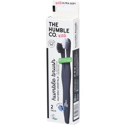 The Humble Co. Brosse à Dents Kids Ultra-Soft – Lot de 2