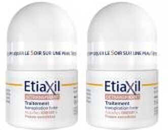 Traitement Détranspirant pour Aisselles Sensibles Roll-On Lot de 2 x 20 ml - Lot 2 x 15 ml