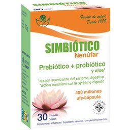 Symbiotic Nenufar Prébiotique + Probiotique 30caps