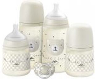 Night & Day Set Nouveau-Né Les Essentiels - Coffret 4 biberons + 1 sucette