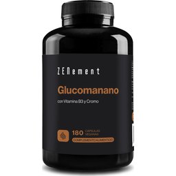 Glucomanano Vitamina B3 y Cromo 180vcaps
