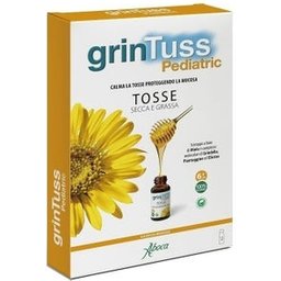 GrinTuss Pédiatrique Toux Sèche et Productive 12 Fioles