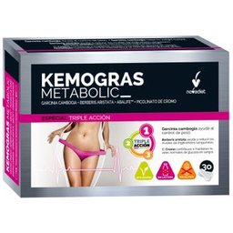 Kemogras 30 Capsules Métaboliques Végétales Kemogras