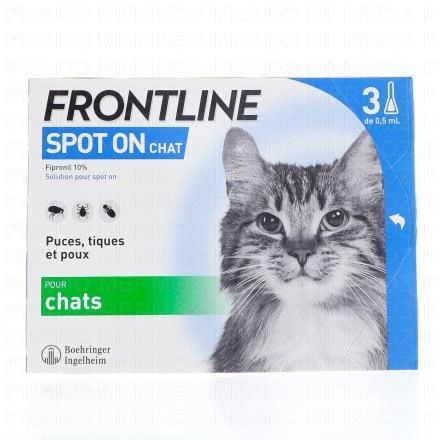 Spot On - Chat x3 pipettes