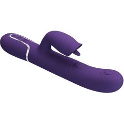 Rabbit Vibrateur Licking Violet 1ut
