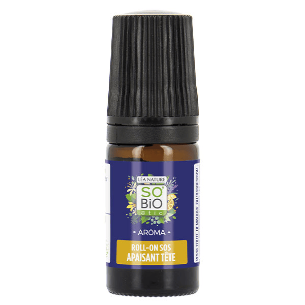 So'Bio Étic Aroma Roll-On SOS Maux de Tête Bio 5ml