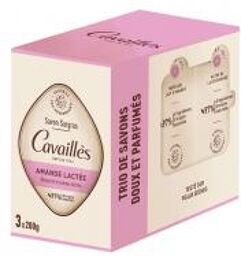 Savon Surgras Amande Lactée Peaux Sèches 3 x 200 gr - Lot 3 x 200 gr