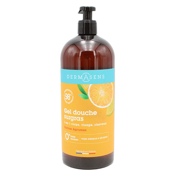 Gel Douche Surgras 3 en 1 Agrumes 1L