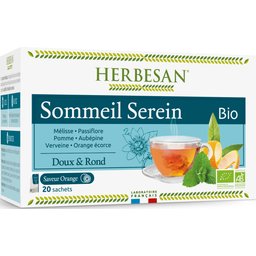 Infusion Mélisse Passiflore Sommeil Serein Bio 20 sachets
