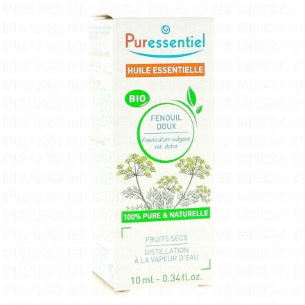 Huile Essentielle Fenouil Doux Bio 10ml