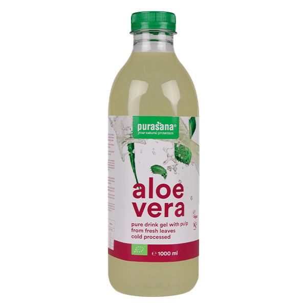 Gel Avec Pulpe Aloe Vera Bio 1L