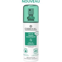 Répulsif Tiques Moustiques Peau et Vêtements, Spray répulsif antitique, antimoust