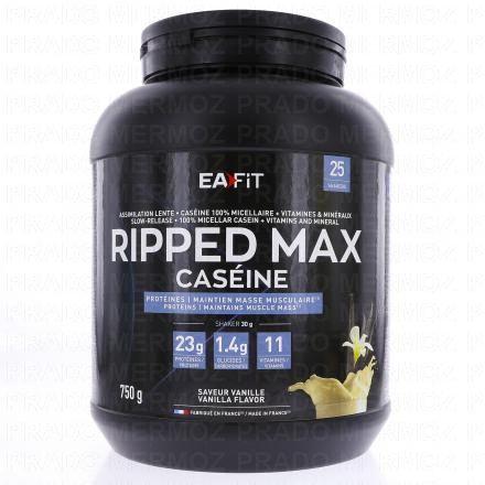 Ripped max caséine vanille pot 750g