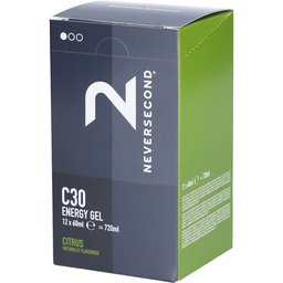 Neversecond™ C30 Energy Gel Citron 12x60 ml gel