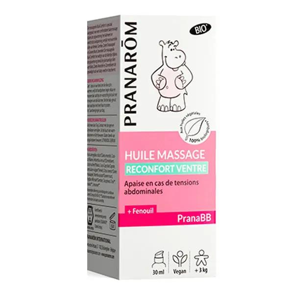 PranaBB Huile de Massage Réconfort Ventre Bio 30ml