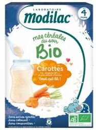 Céréales Bio Riz Carotte 250 g - Boîte 250 g