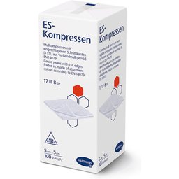 ES-Compresse non-steril 8fach 5 x 5 cm
