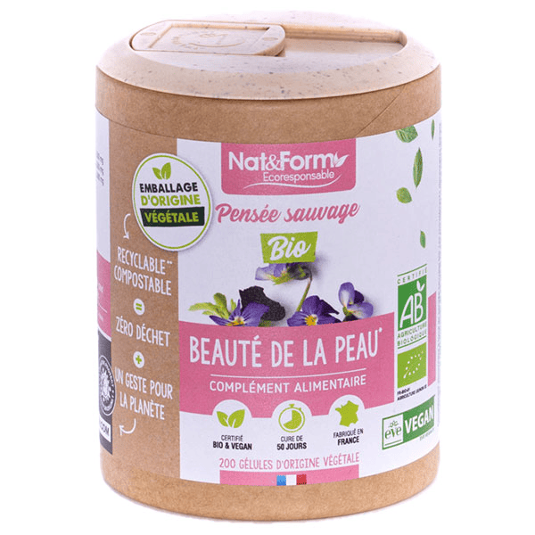 Écoresponsable Pensée Sauvage Bio 200 gélules
