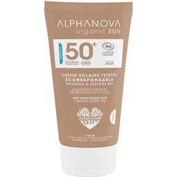 Crème Solaire Teintée Medium Certifiée BIO SPF 50+