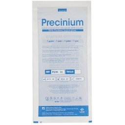 Lch Precinium Gants Latex Stérile Poudre Taille 7,5 1 Paire