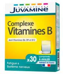 Complexe Vitamines B Fatigue & Système Nerveux 30 Gélules - Boîte 30 gélules