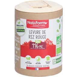 Nat&Form Levure de riz rouge Bio en gélules