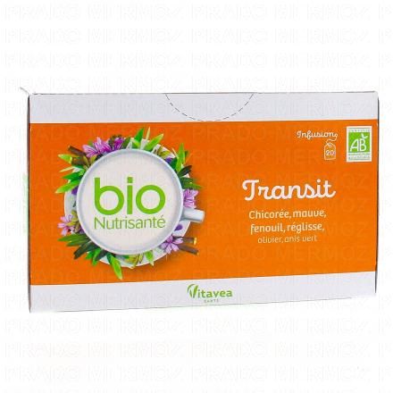 Infusions transit bio 20 sachets