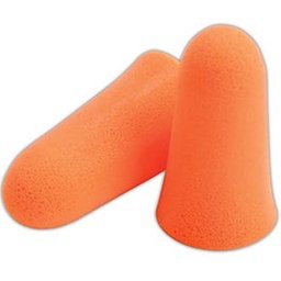 Bouchons d'oreilles Mousse Orange Caoutchouc 2 U