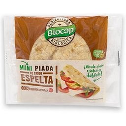 Mini Piada de Trigo Espelta 50% integral100g