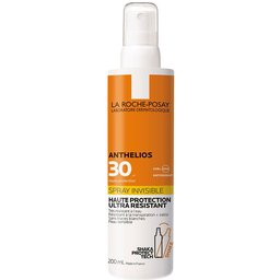 Anthelios Crème Solaire en Spray Invisible Corps Spf30 Avec Parfum 200ml