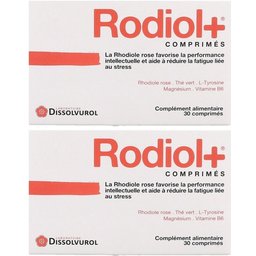 Rodiol+ Rhodiole rose vitalité mentale