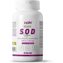 SOD Superóxido Dismutasa Tetrasod® 25mg 30vcaps