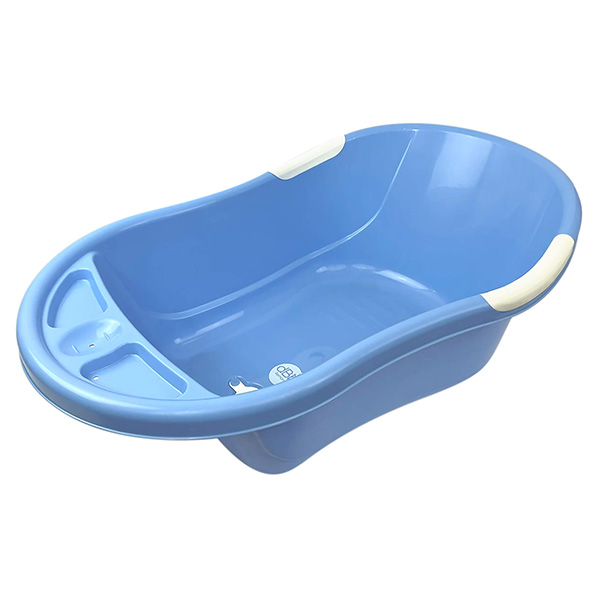 Hygiène Baignoire avec Bouchon de Vidange +0m Bleue