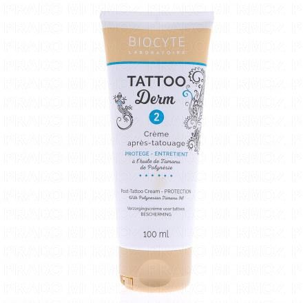 Cosmétique - Tattoo Derm 2 crème après tatouage tube 100ml