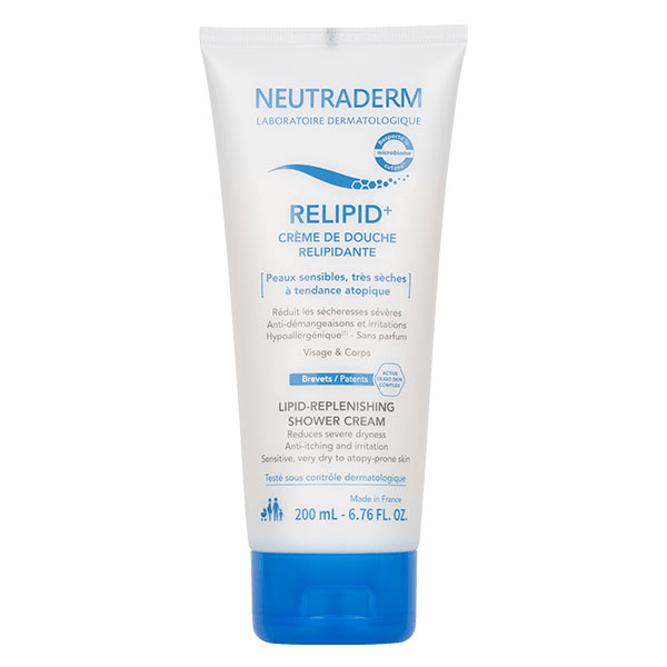 Relipid+ Crème de Douche Relipidante 200ml