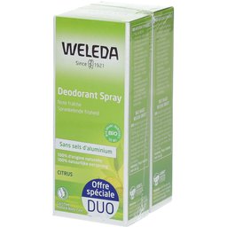 Citrus Déodorant Spray Duo