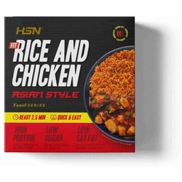 Plato Preparado Estilo Fit Arroz con Pollo en Salsa Estilo Asiática 420g