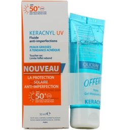 Keracnyl UV Fluide Anti-Imperfections SPF50+ 50ml + Gel Moussant Anti-Imperfections 40ml
