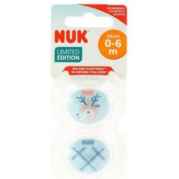 Silicone Soother Winter 6-18 M 2 U