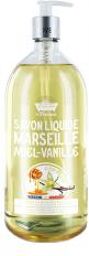 Savon Liquide Miel-Vanille 1 L - Flacon-Pompe 1000 ml
