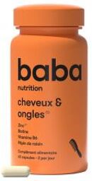 Cheveux et Ongles Complément Alimentaire 60 Capsules - Pot 60 Capsules