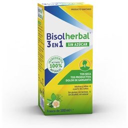 Bisoherbal 2 en 1 Sirop non sucré 120ml