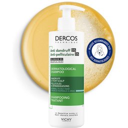 Dercos Technique Antipelliculaire DS Shampooing traitant pellicules & démangeaisons cheveux normaux à gras 400ml