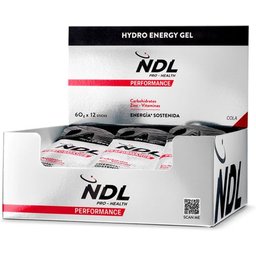 gel energético sin cafeína Cola 60x12uds